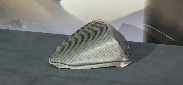 Carbon motorcycle seat